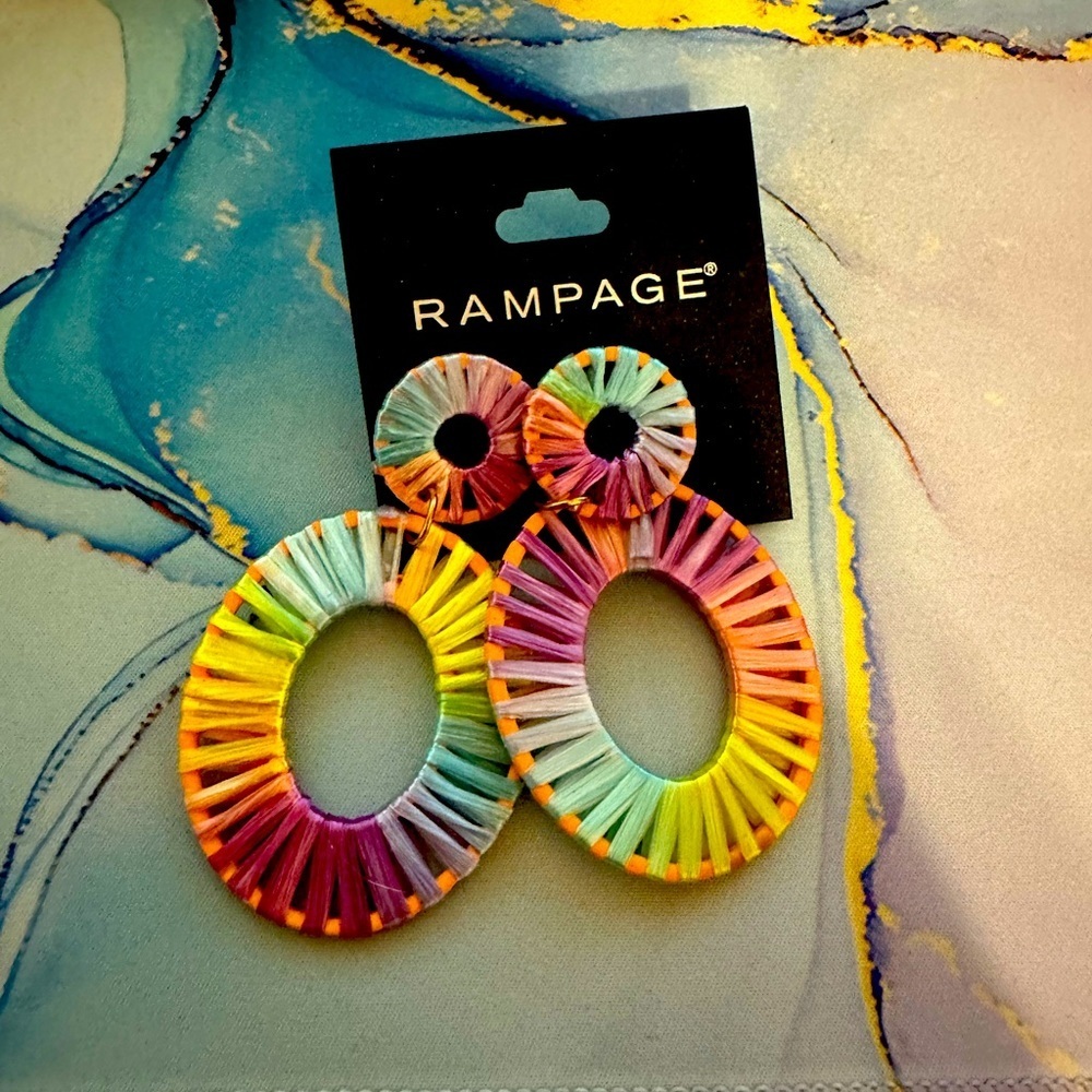 Rampage Multicolor Earrings